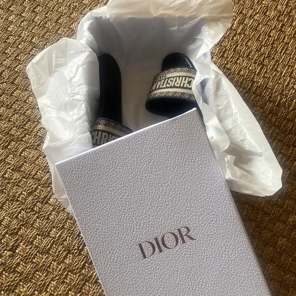 SOLD!!!!! Authentic Christian Dior DWAY Slides - Picture 5 of 7